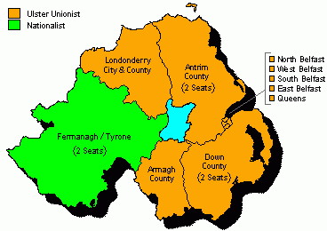 Westminster Election Map 1922